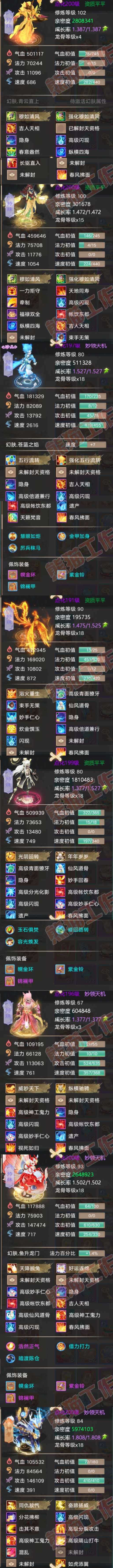 35085大话西游账号详情图6 35085大话西游账号详情图6