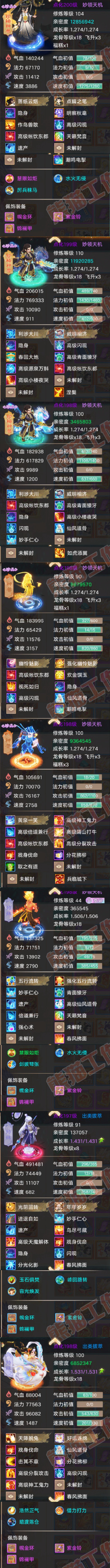 76857大话西游账号详情图5 76857大话西游账号详情图5