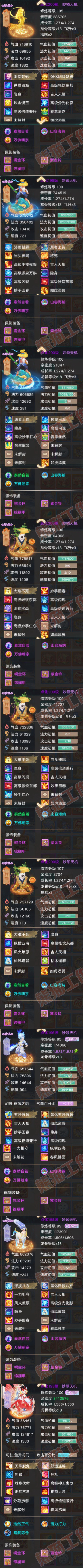 16652大话西游账号详情图7