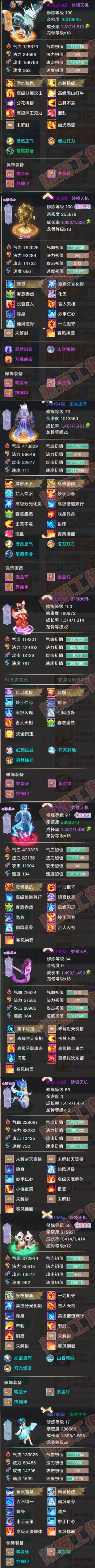 16652大话西游账号详情图8
