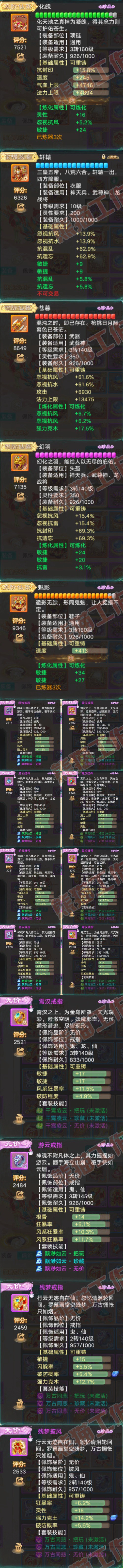 K2358大话西游账号详情图4