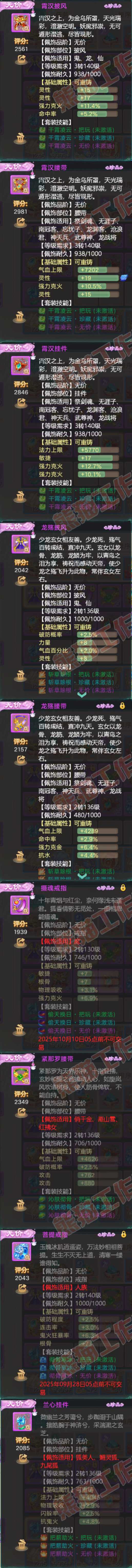 66158大话西游账号详情图5