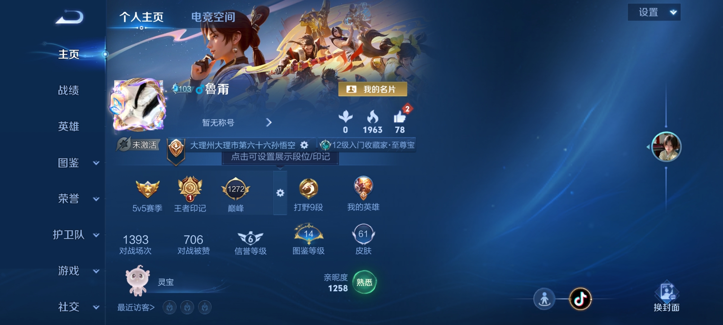 WZ3283276王者荣耀账号详情图3