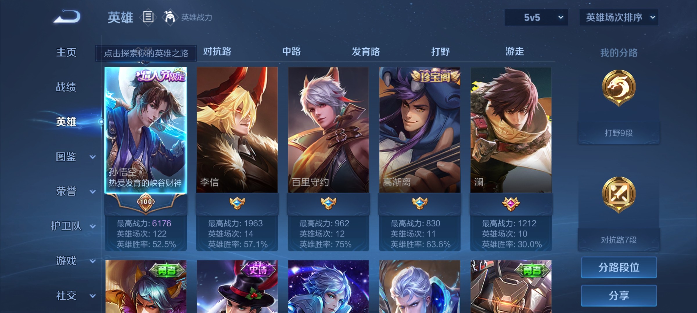 WZ3283276王者荣耀账号详情图4