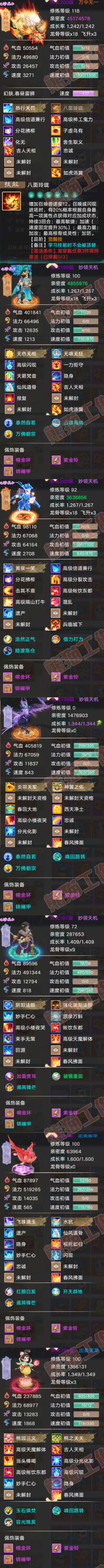 35110大话西游账号详情图5 35110大话西游账号详情图5