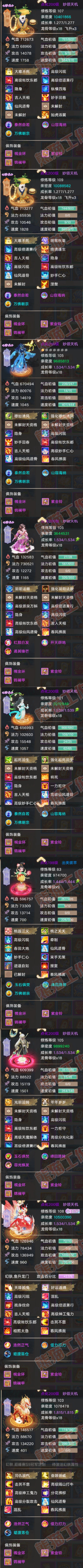 F7231大话西游账号详情图7 F7231大话西游账号详情图7