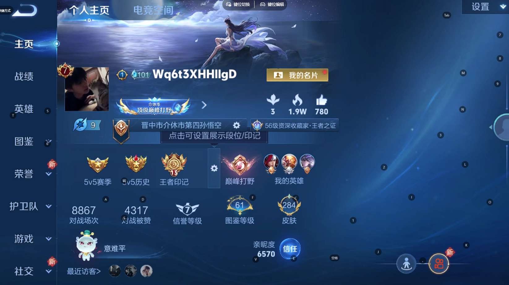 WZ3295425王者荣耀账号详情图10