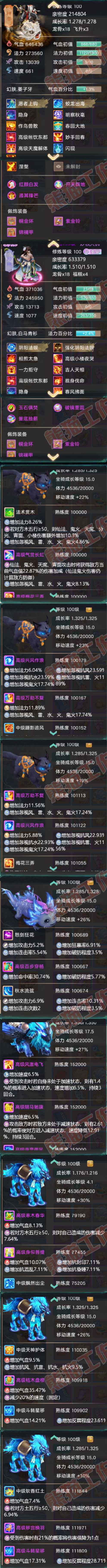 16730大话西游账号详情图8 16730大话西游账号详情图8