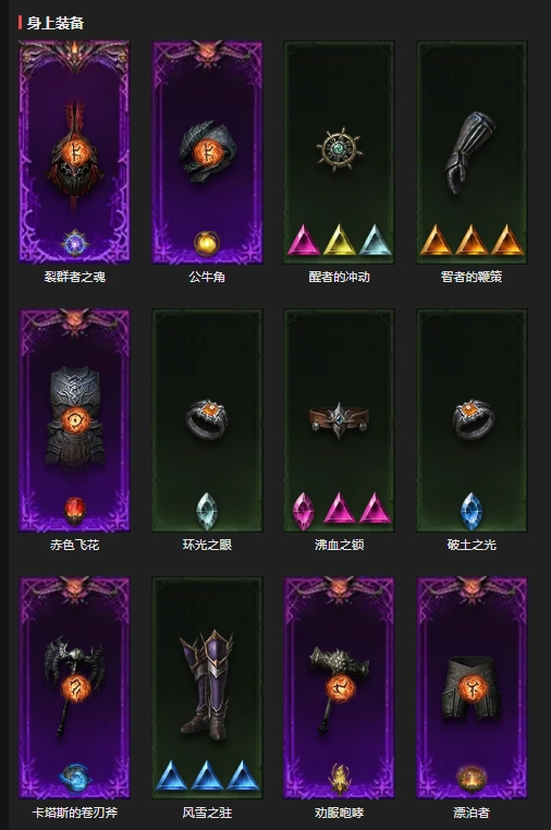 AH61877暗黑不朽账号详情图4 AH61877暗黑不朽账号详情图4