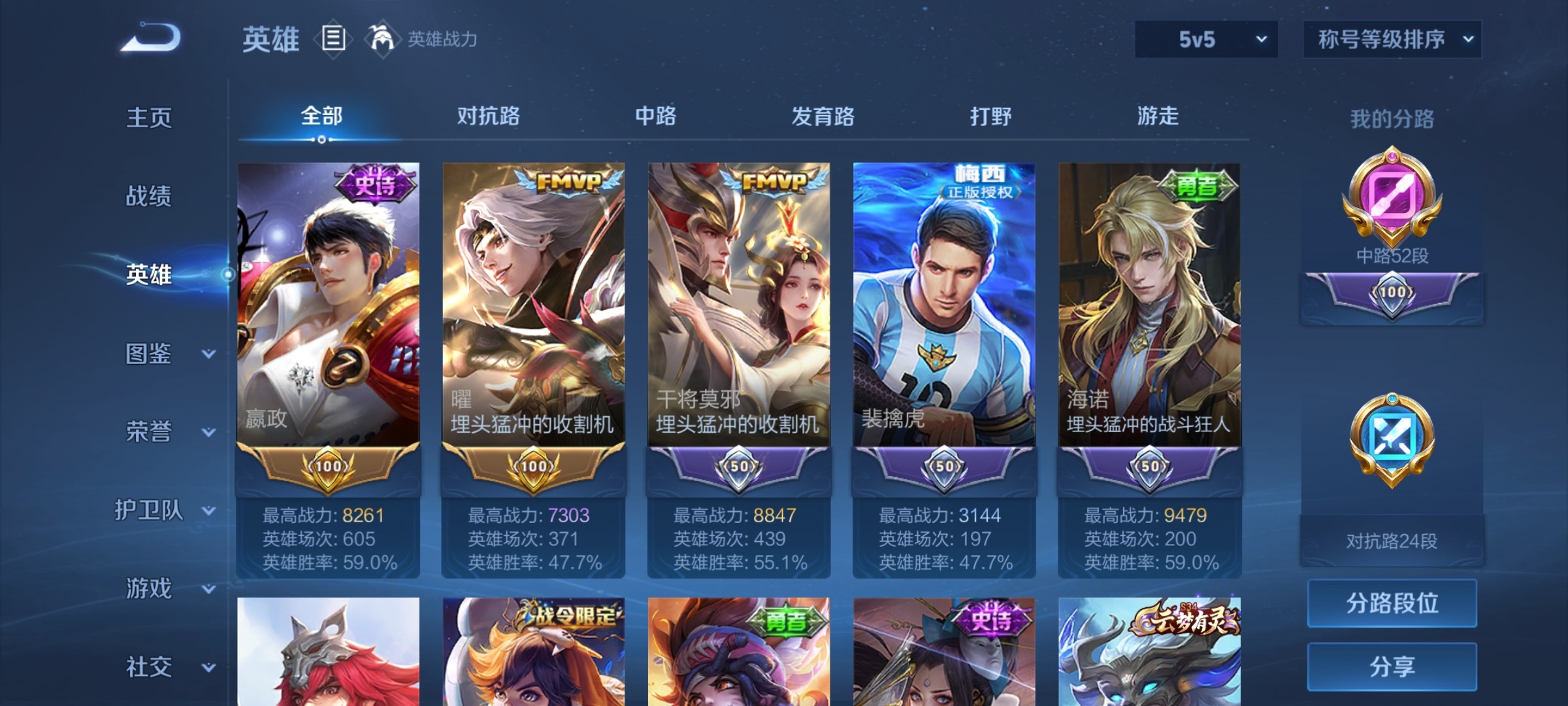 WZ2144474王者荣耀账号详情图9