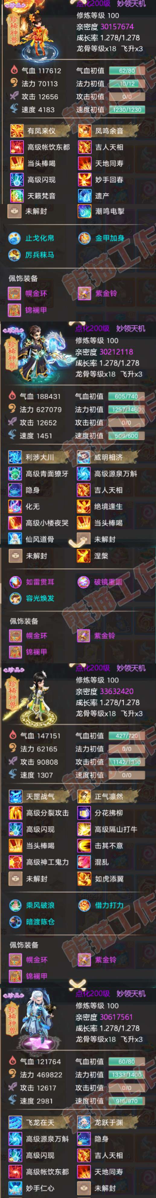 16717大话西游账号详情图6