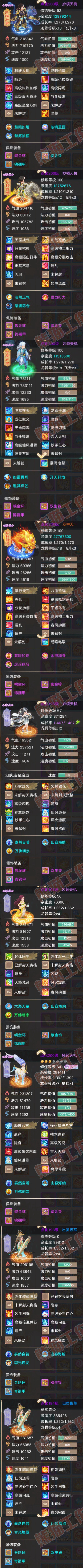 F7299大话西游账号详情图5