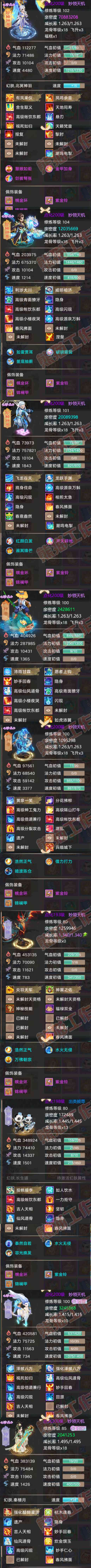 F7308大话西游账号详情图6