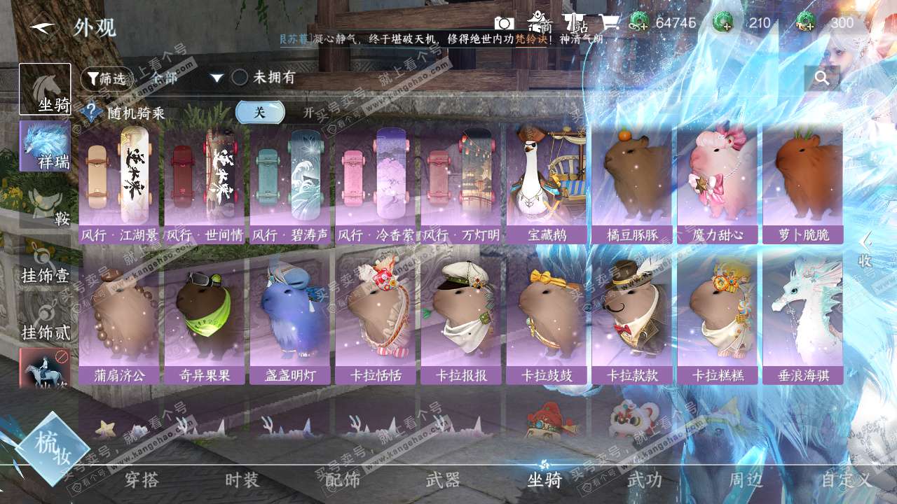 NSH325666逆水寒手游账号详情图24