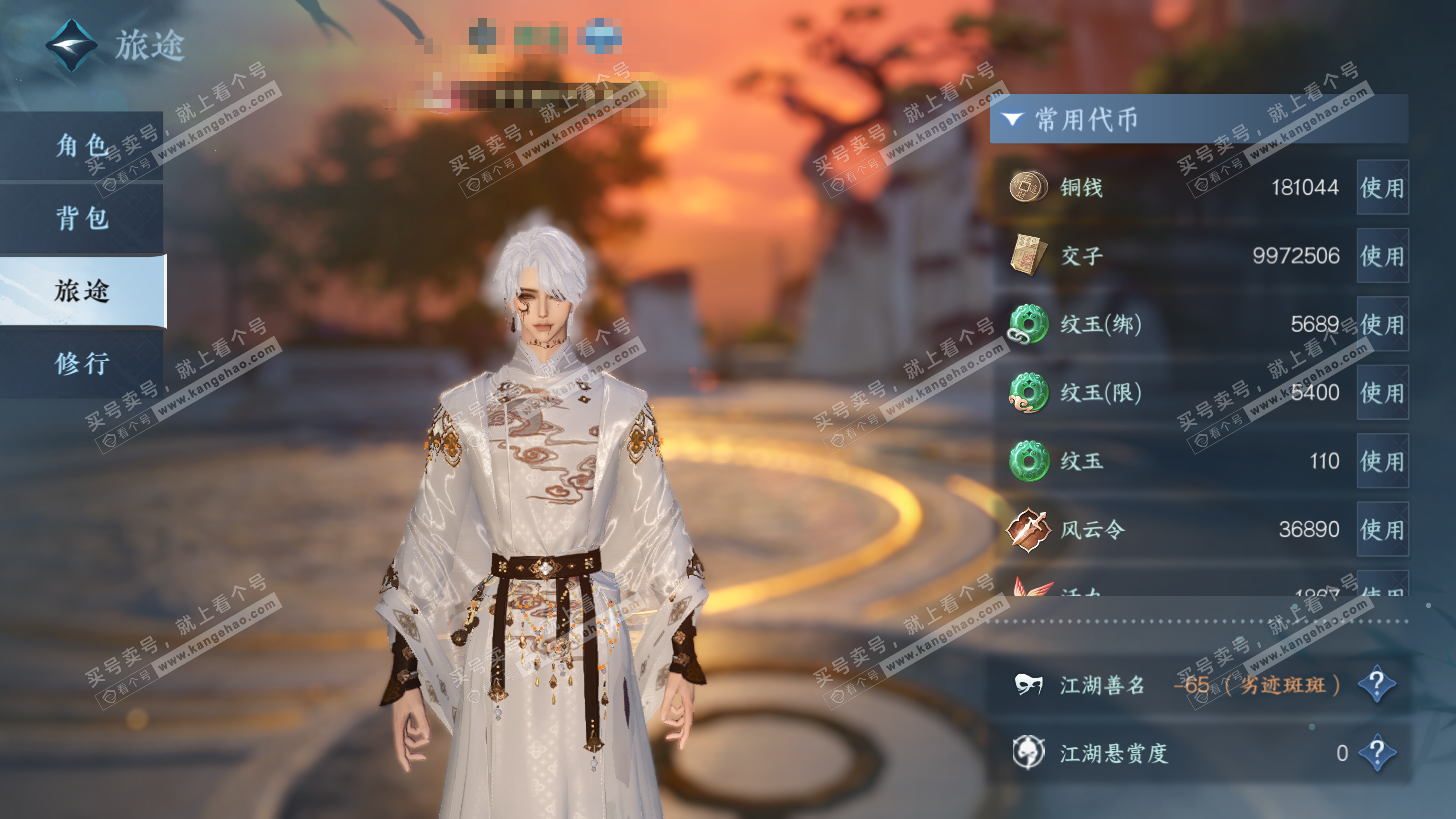 NSH325825逆水寒手游账号详情图5