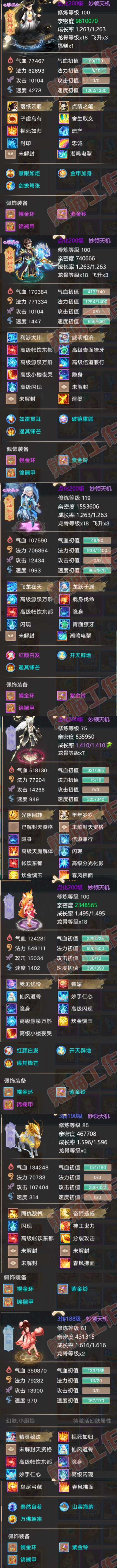 76973大话西游账号详情图5 76973大话西游账号详情图5