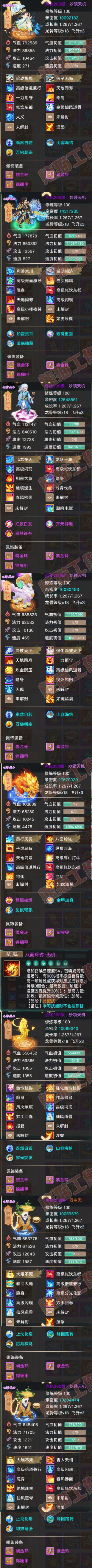 16768大话西游账号详情图5 16768大话西游账号详情图5