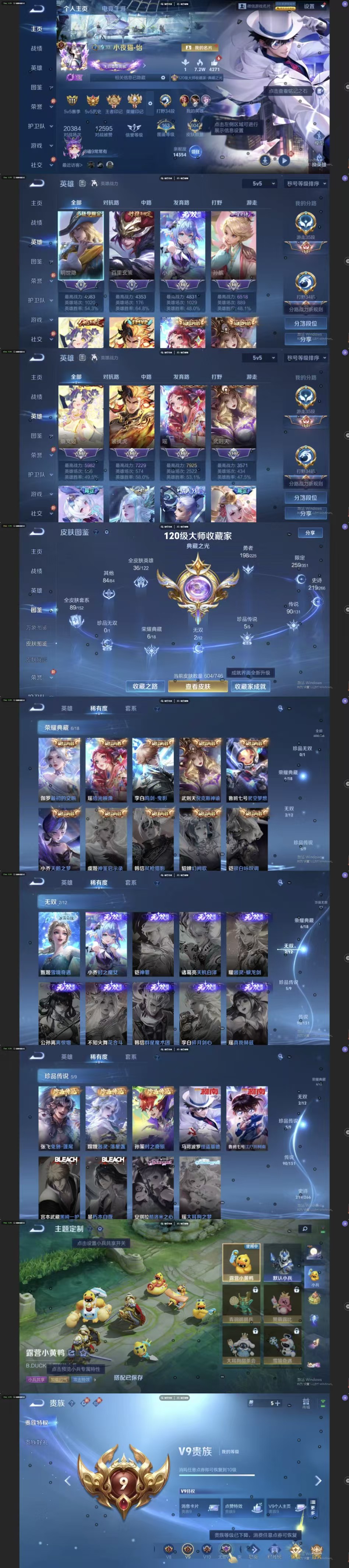 WZ3335115王者荣耀账号详情图21