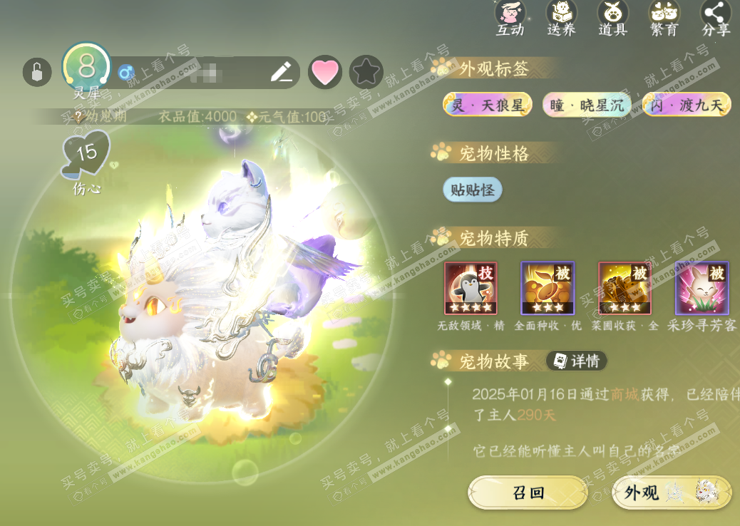 NSH326893逆水寒手游账号详情图16 NSH326893逆水寒手游账号详情图16