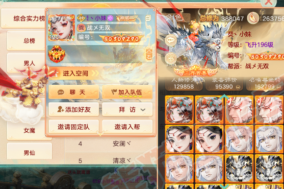 16329大话西游账号详情图1