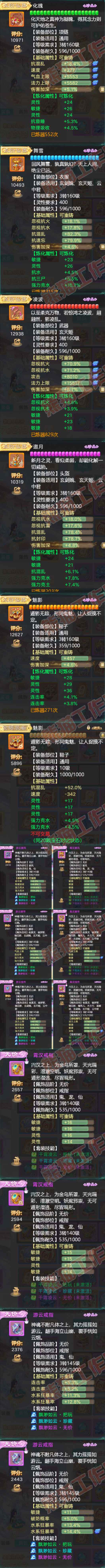 F7109大话西游账号详情图4 F7109大话西游账号详情图4