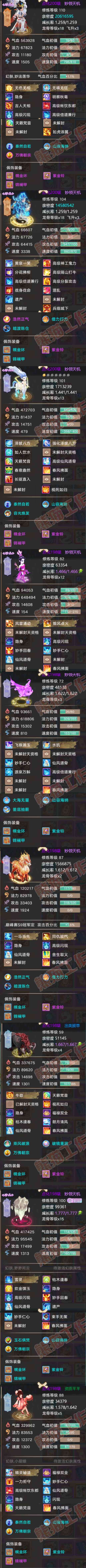 35161大话西游账号详情图5