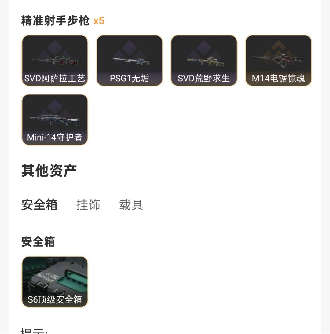 SJZ353150三角洲行动账号详情图3