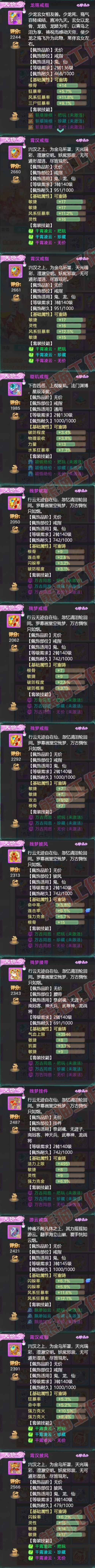 16789大话西游账号详情图5