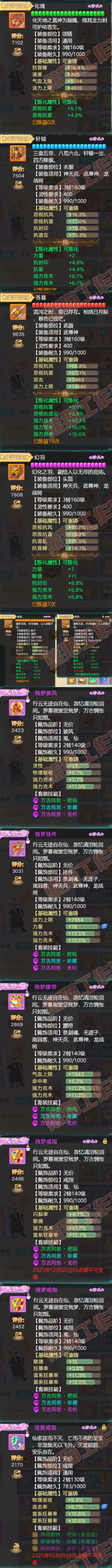 35167大话西游账号详情图4