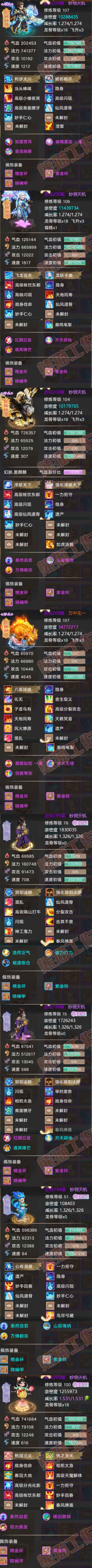 93700大话西游账号详情图6 93700大话西游账号详情图6