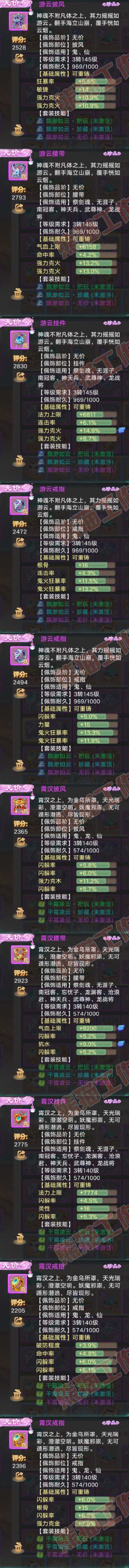 93703大话西游账号详情图5 93703大话西游账号详情图5