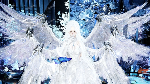 逆水寒手游账号望海潮白夜佛雪天使套+新cw+56自染+转男重染40多自染