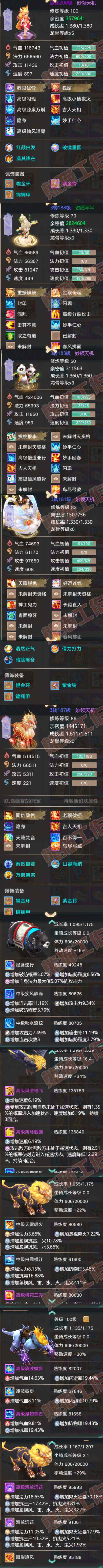 93709大话西游账号详情图6 93709大话西游账号详情图6