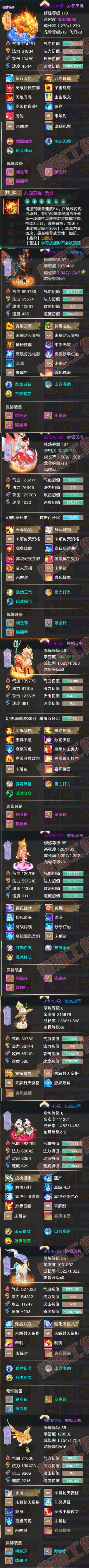 35169大话西游账号详情图5