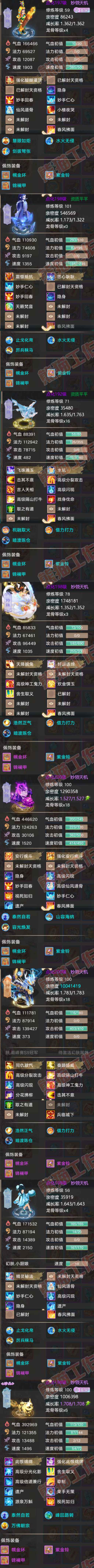 35172大话西游账号详情图7 35172大话西游账号详情图7