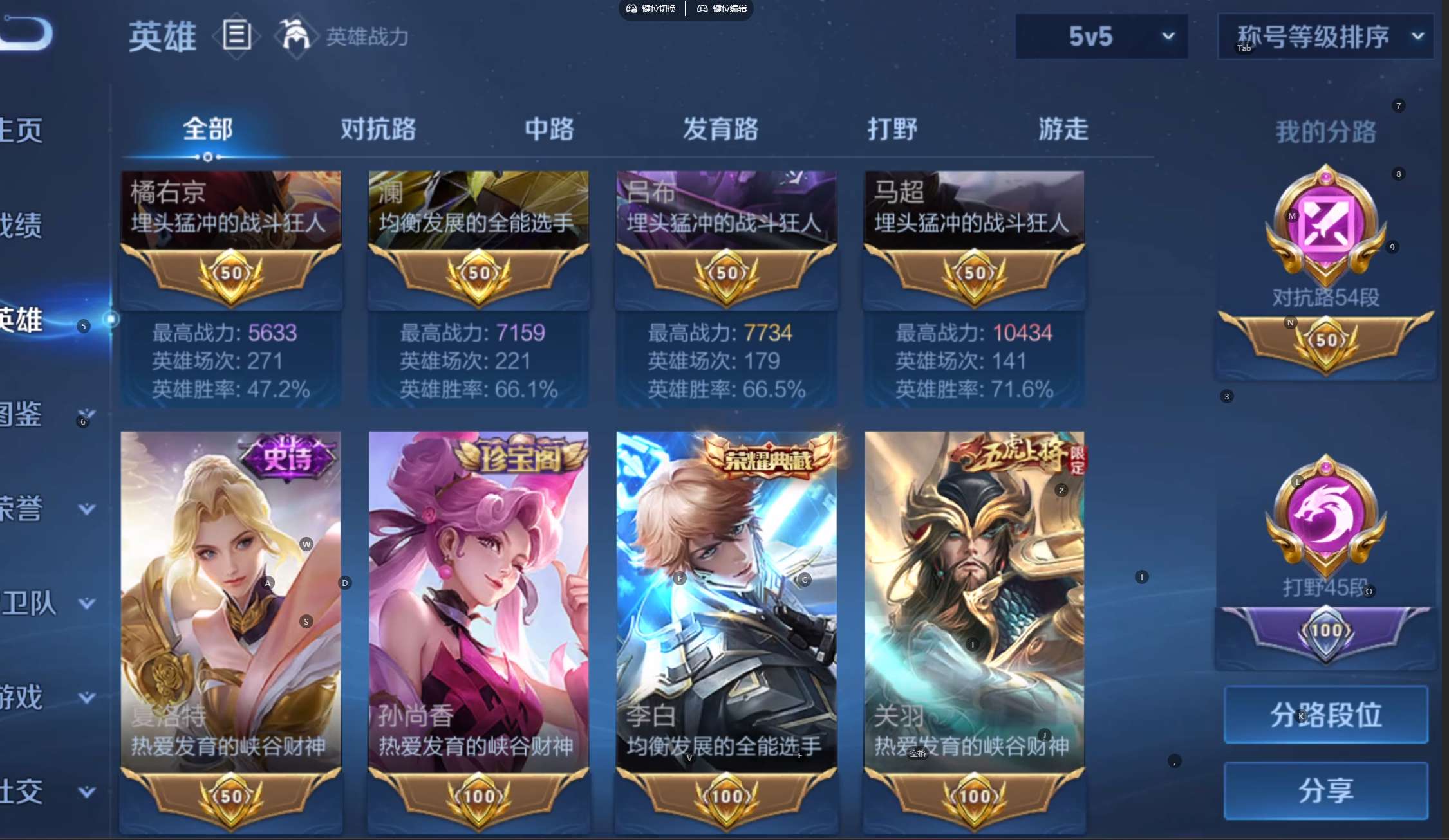 WZ3303880王者荣耀账号详情图11