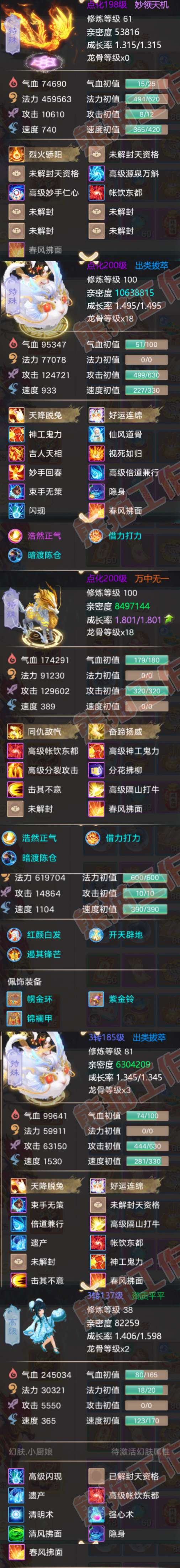 16802大话西游账号详情图7