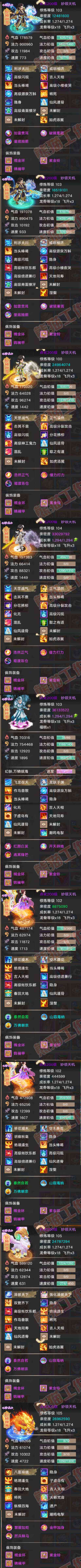 F7359大话西游账号详情图6 F7359大话西游账号详情图6