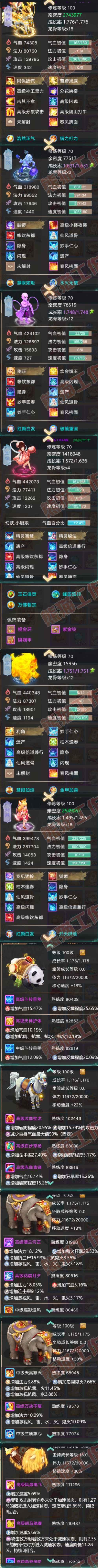 93720大话西游账号详情图7 93720大话西游账号详情图7