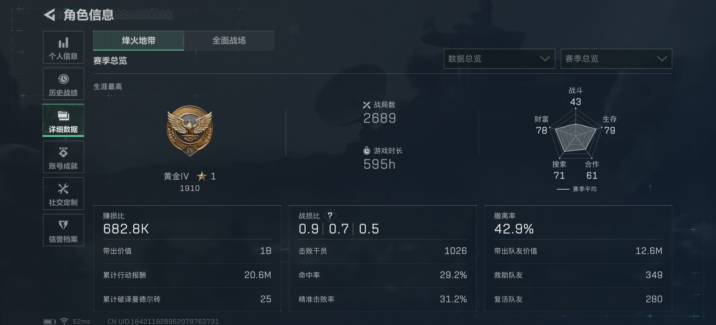 SJZ360908三角洲行动账号详情图2 SJZ360908三角洲行动账号详情图2