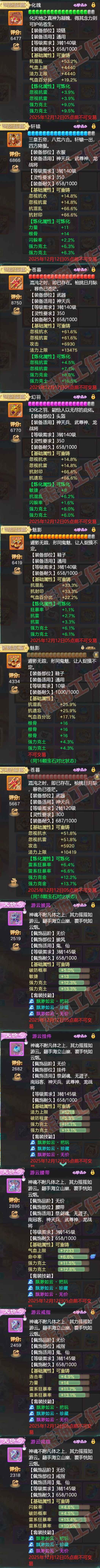 k2439大话西游账号详情图4