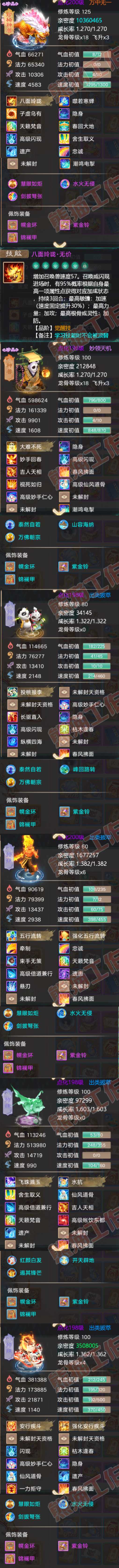 26421大话西游账号详情图5