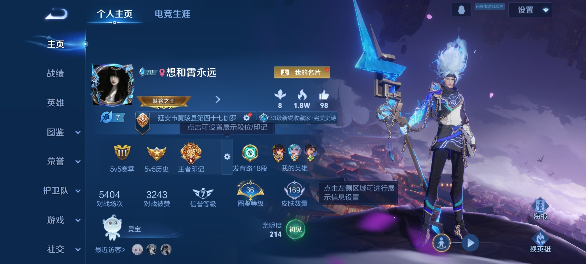 WZ3368216王者荣耀账号详情图8 WZ3368216王者荣耀账号详情图8