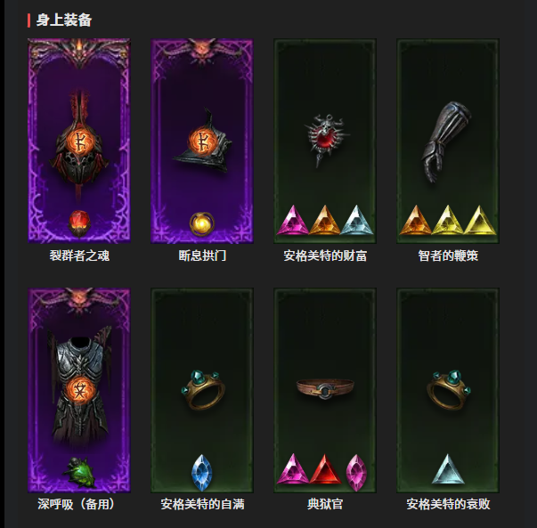 AH32258暗黑不朽账号详情图2 AH32258暗黑不朽账号详情图2