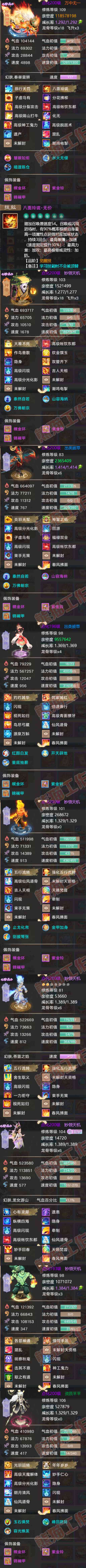 66321大话西游账号详情图7 66321大话西游账号详情图7