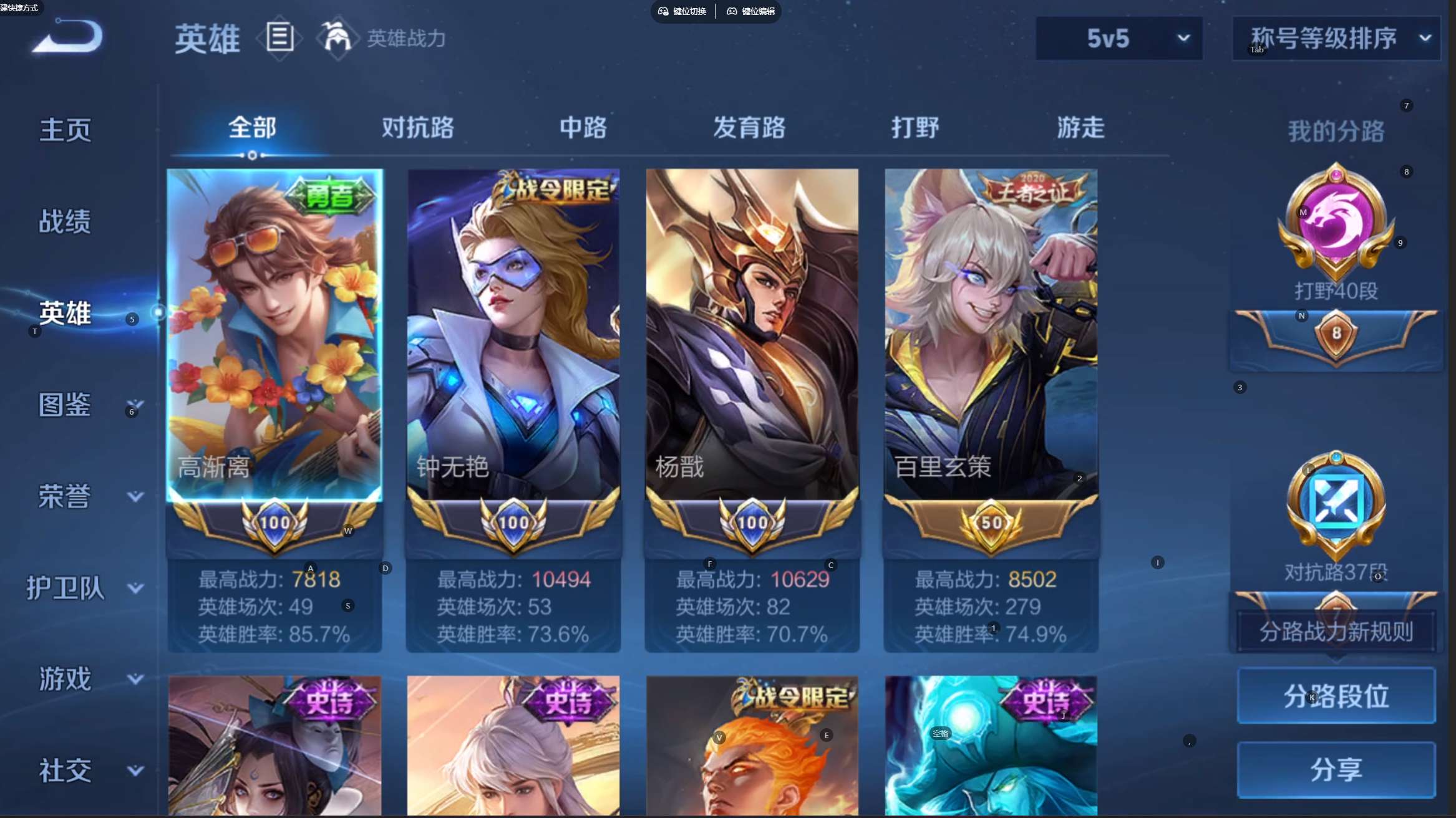 WZ3377283王者荣耀账号详情图19