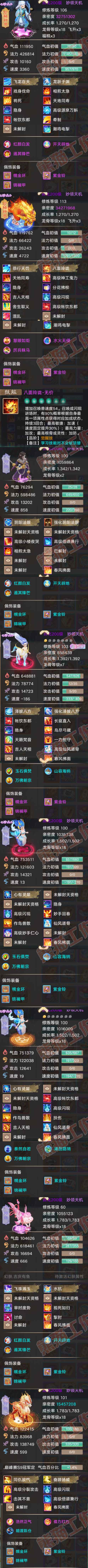 77018大话西游账号详情图5 77018大话西游账号详情图5