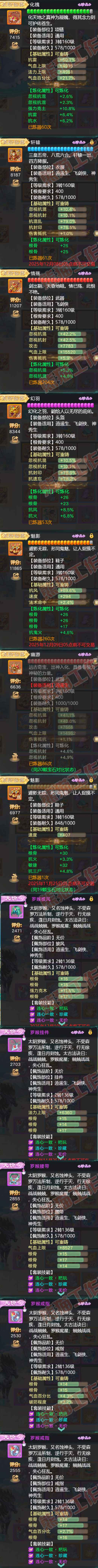 52786大话西游账号详情图4