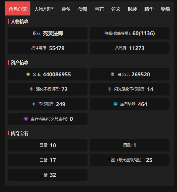 暗黑不朽账号官服桑德罗编号23065  共鸣11273 死灵法师