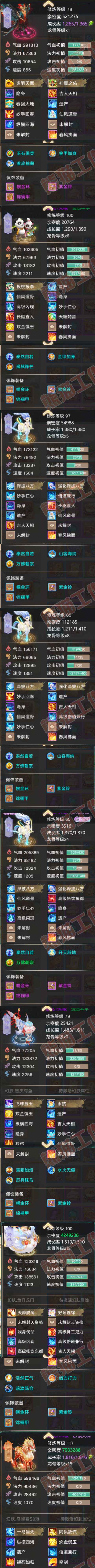 77035大话西游账号详情图7